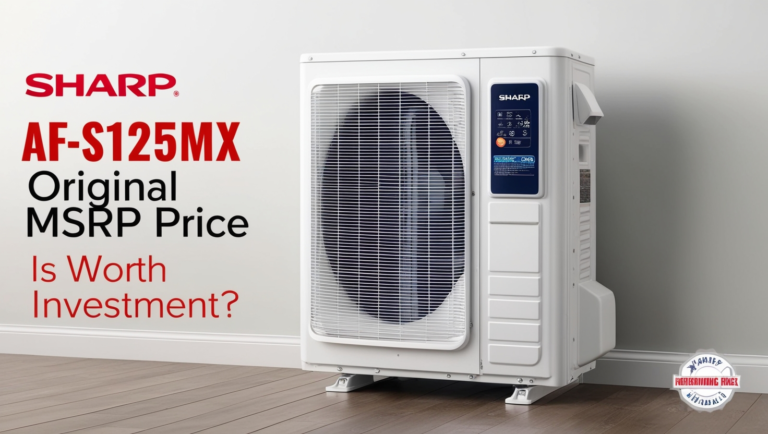 Sharp AF-S125MX original MSRP price