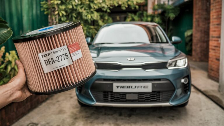 filtro de aire DFA-2775 para Kia Rio equivalentes