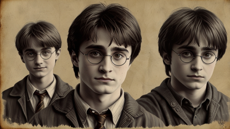 Easy:acotuuvra54= Harry Potter Drawings