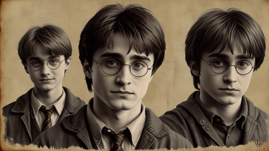 Easy:acotuuvra54= Harry Potter Drawings