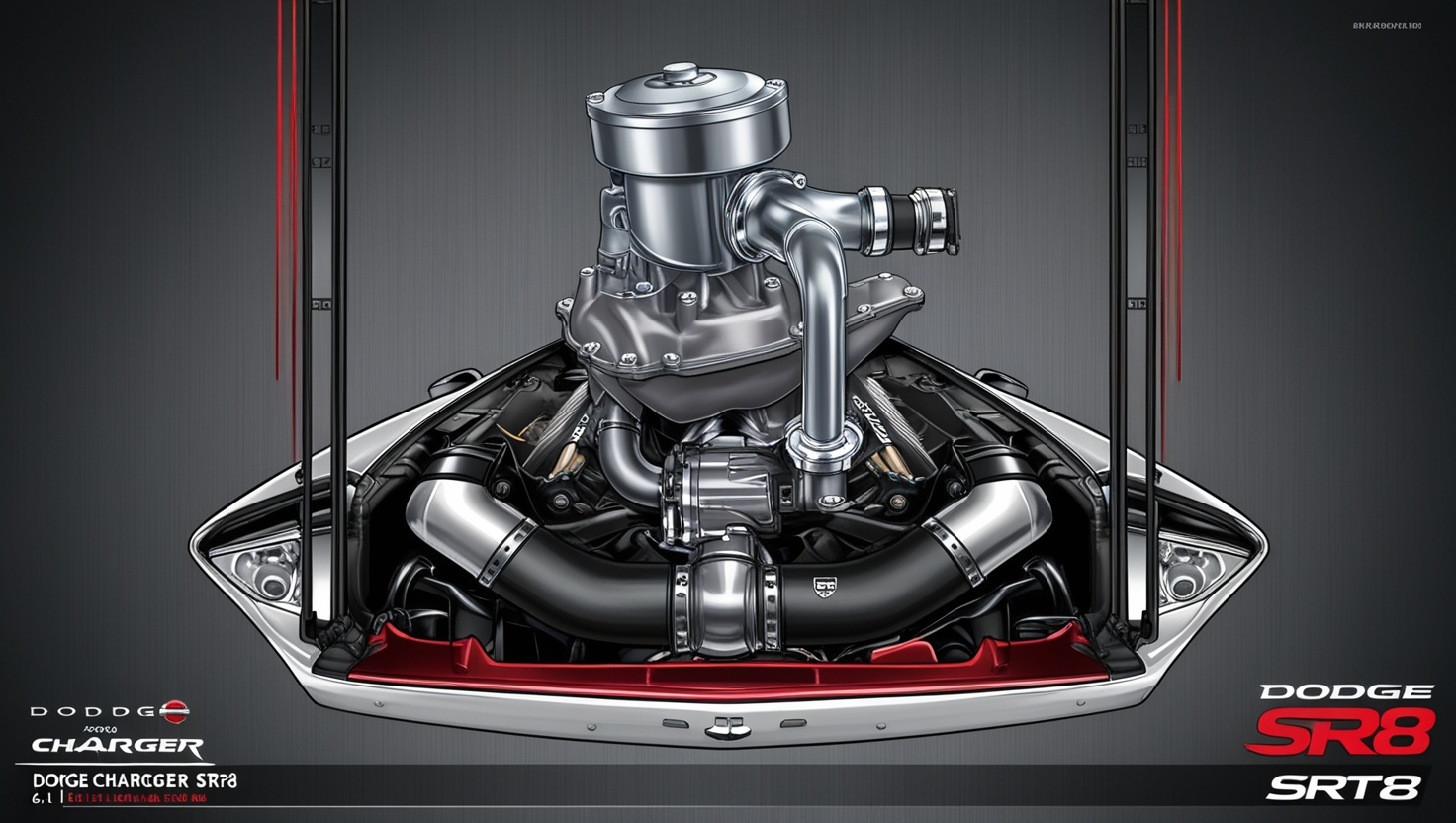 10 Dodge Charger SRT8 6.1L Water Pump