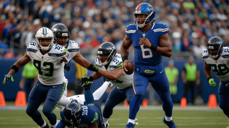 Buffalo Bills vs Seahawks Match Player Stats