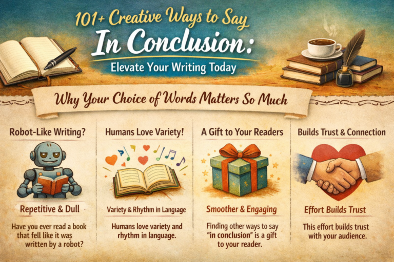 101+ Creative Ways to Say In Conclusion: Elevate Your Writing Today