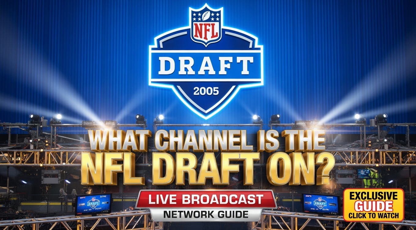 What Channel is the NFL Draft On