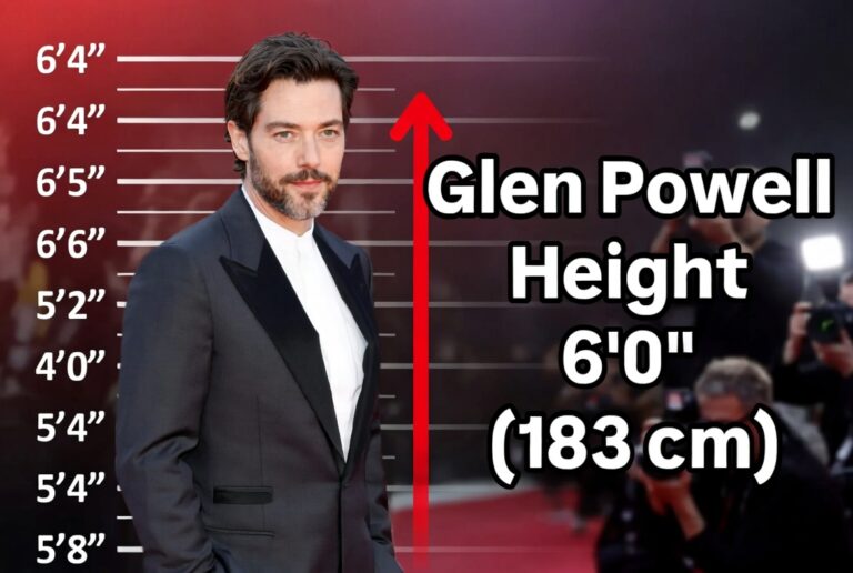 Glen Powell Height