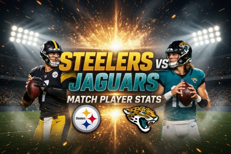 Pittsburgh Steelers vs Jacksonville Jaguars Match Player Stats