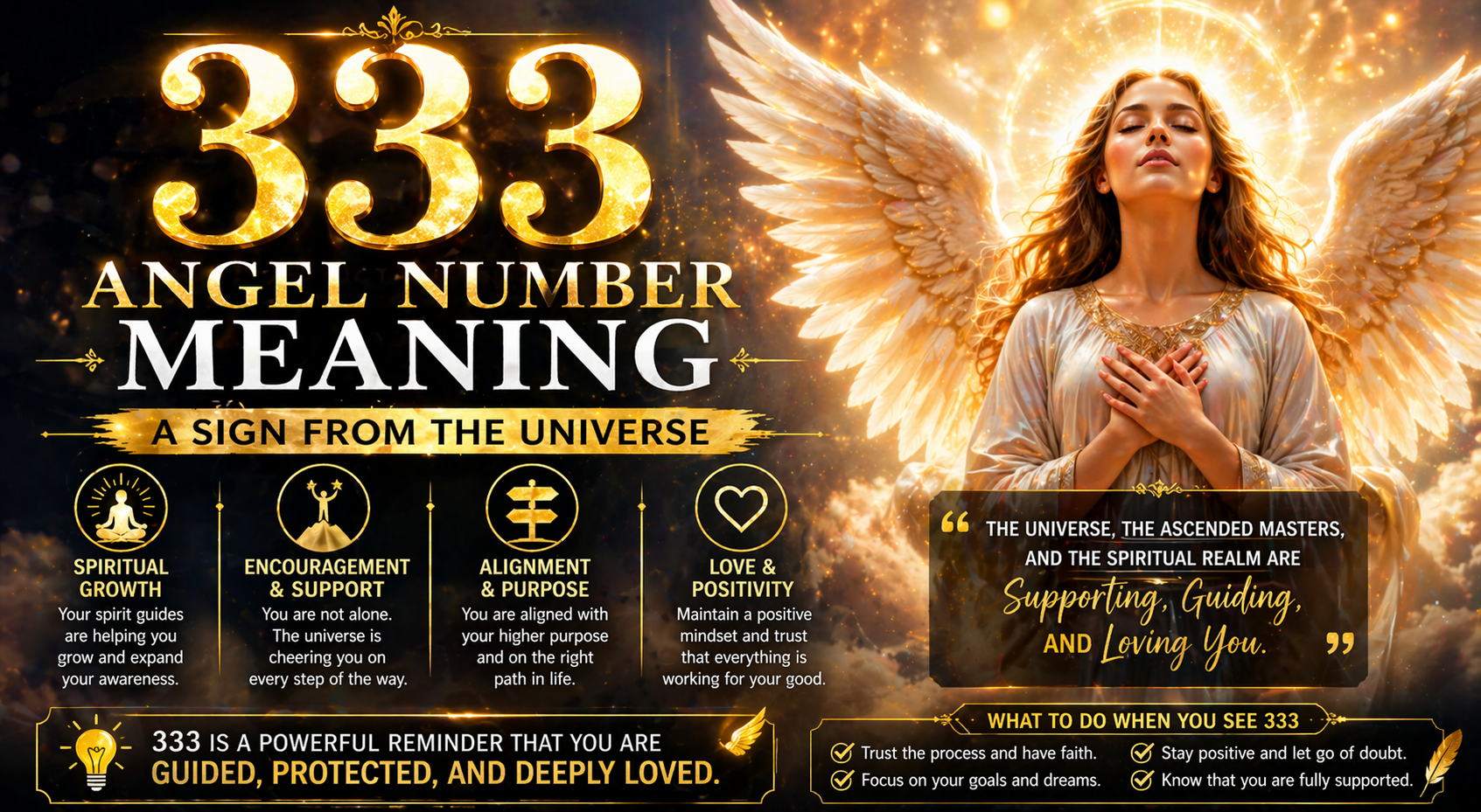 333 Angel Number Meaning
